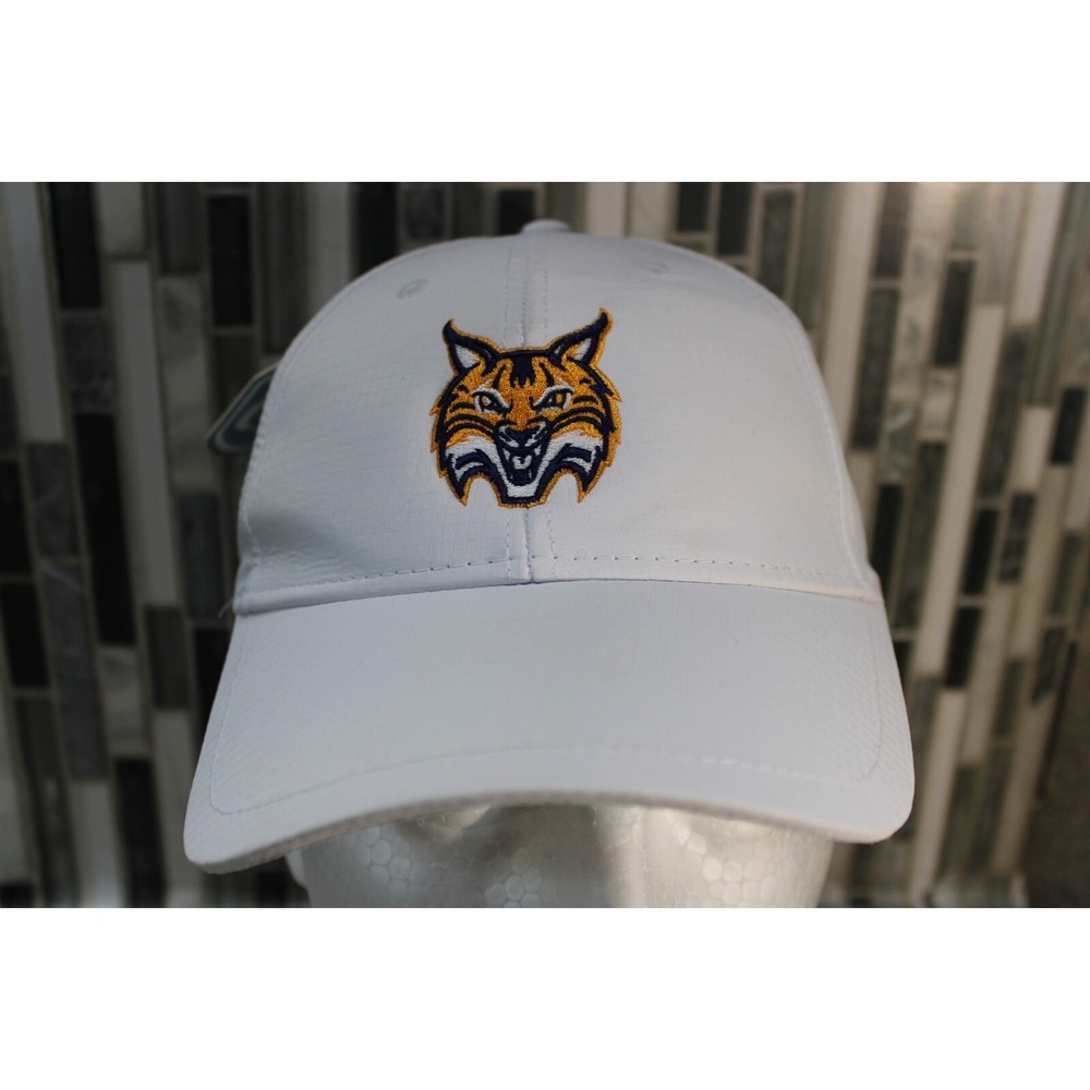 NWT Cap America Golf Hat Panther Cat Lion Logo Adjustable